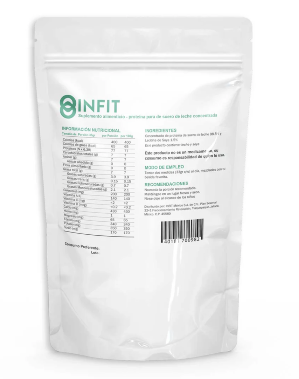 SENFIT proteína de suero de leche 600g
